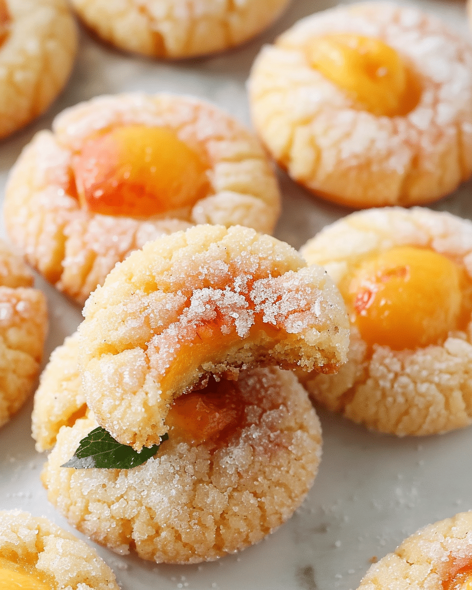Peach Cookies