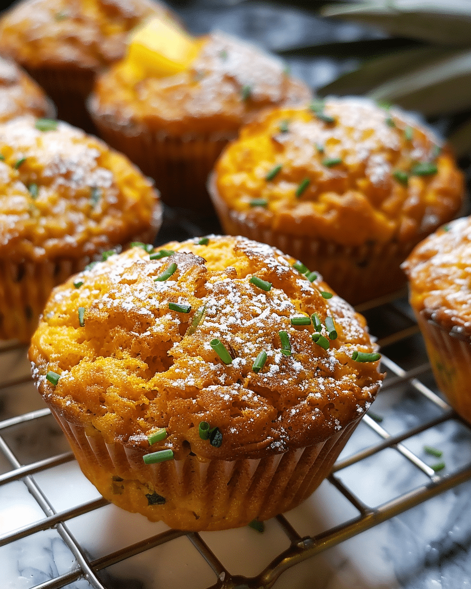 Pineapple Carrot Muffin Tops Recipe