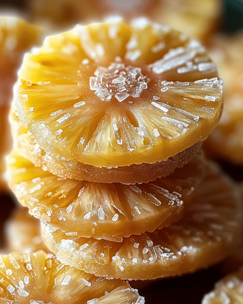 Pineapple Upside Down Sugar Cookies