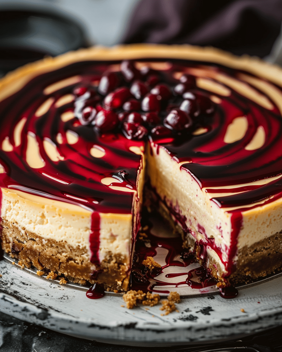 Poison Apple Cheesecake