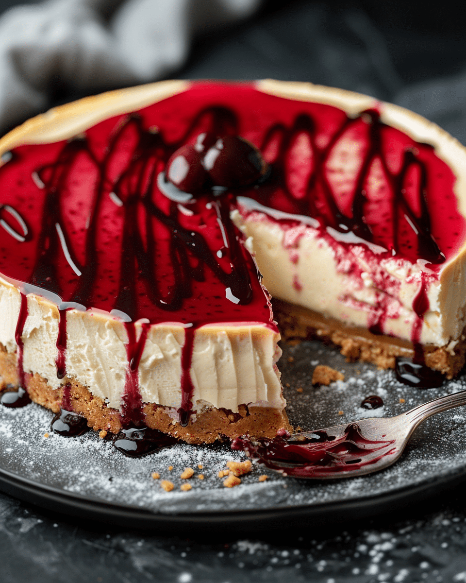 Poison Apple Cheesecake