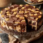 REESE’S Peanut Butter Earthquake Cake