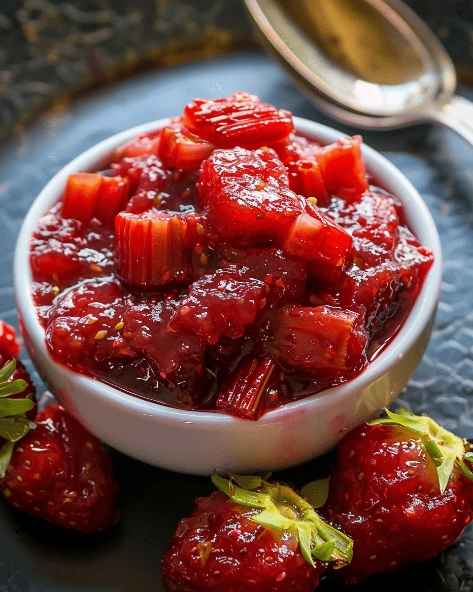 Rhubarb and Strawberry Jam: A Sweet Delight Awaits!