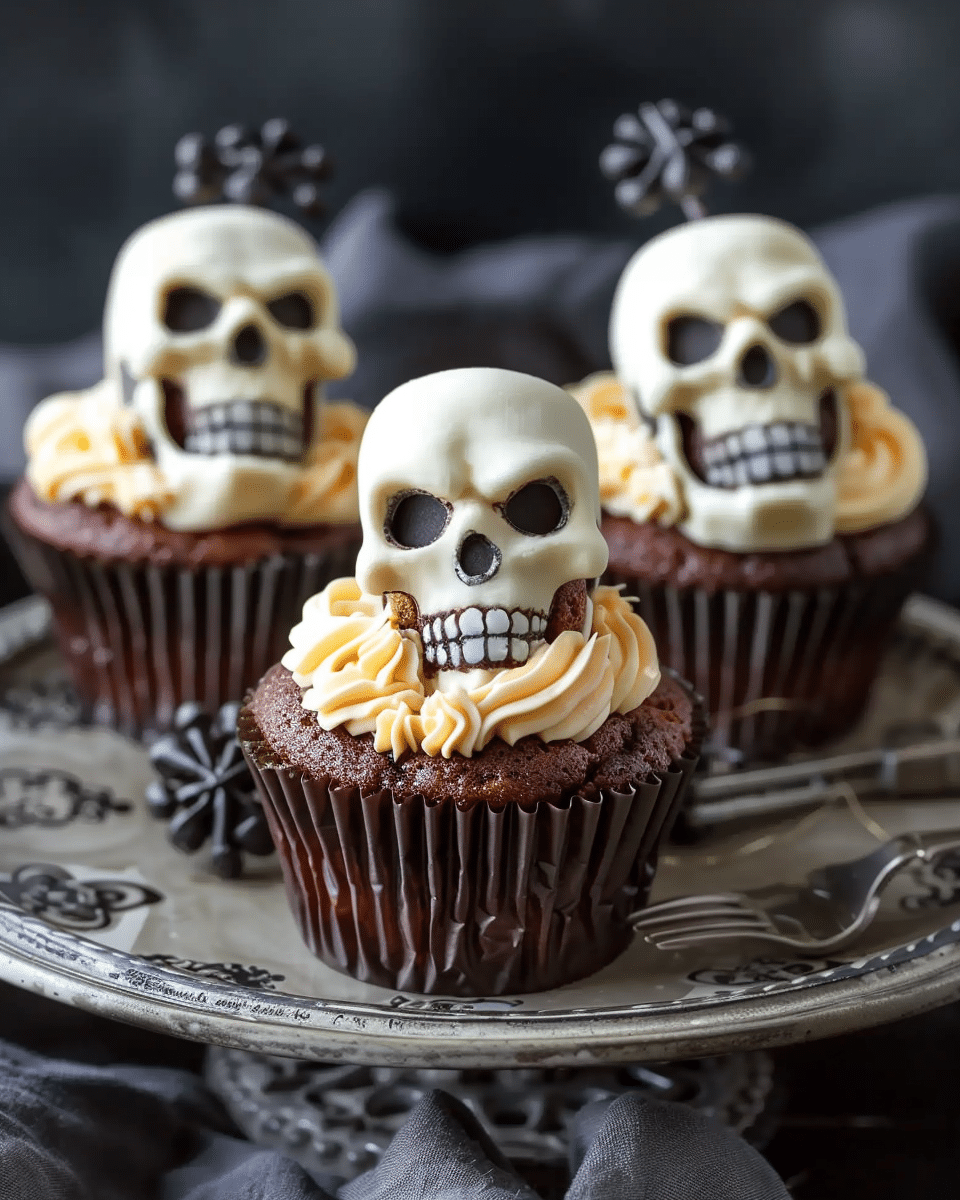 Skeleton Cupcakes