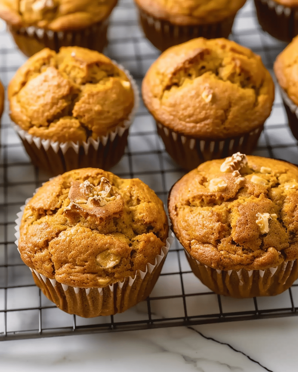 Sourdough Pumpkin Muffins