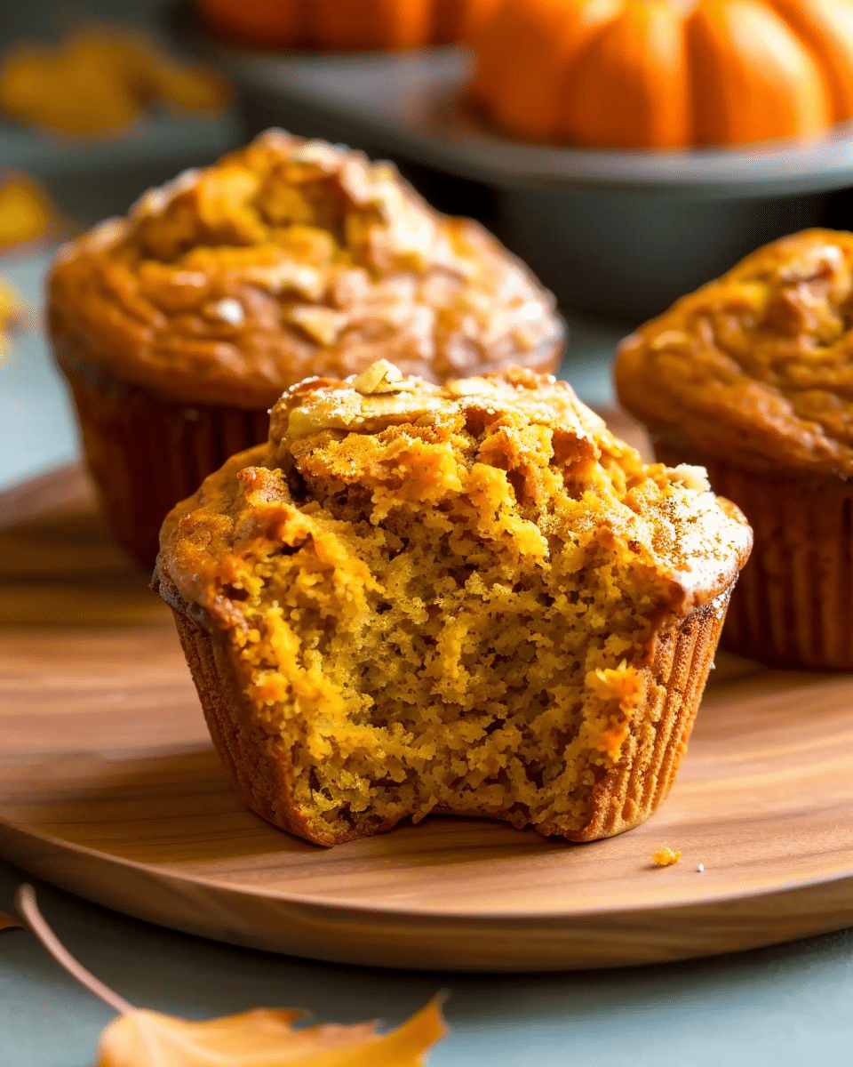 Sourdough Pumpkin Muffins