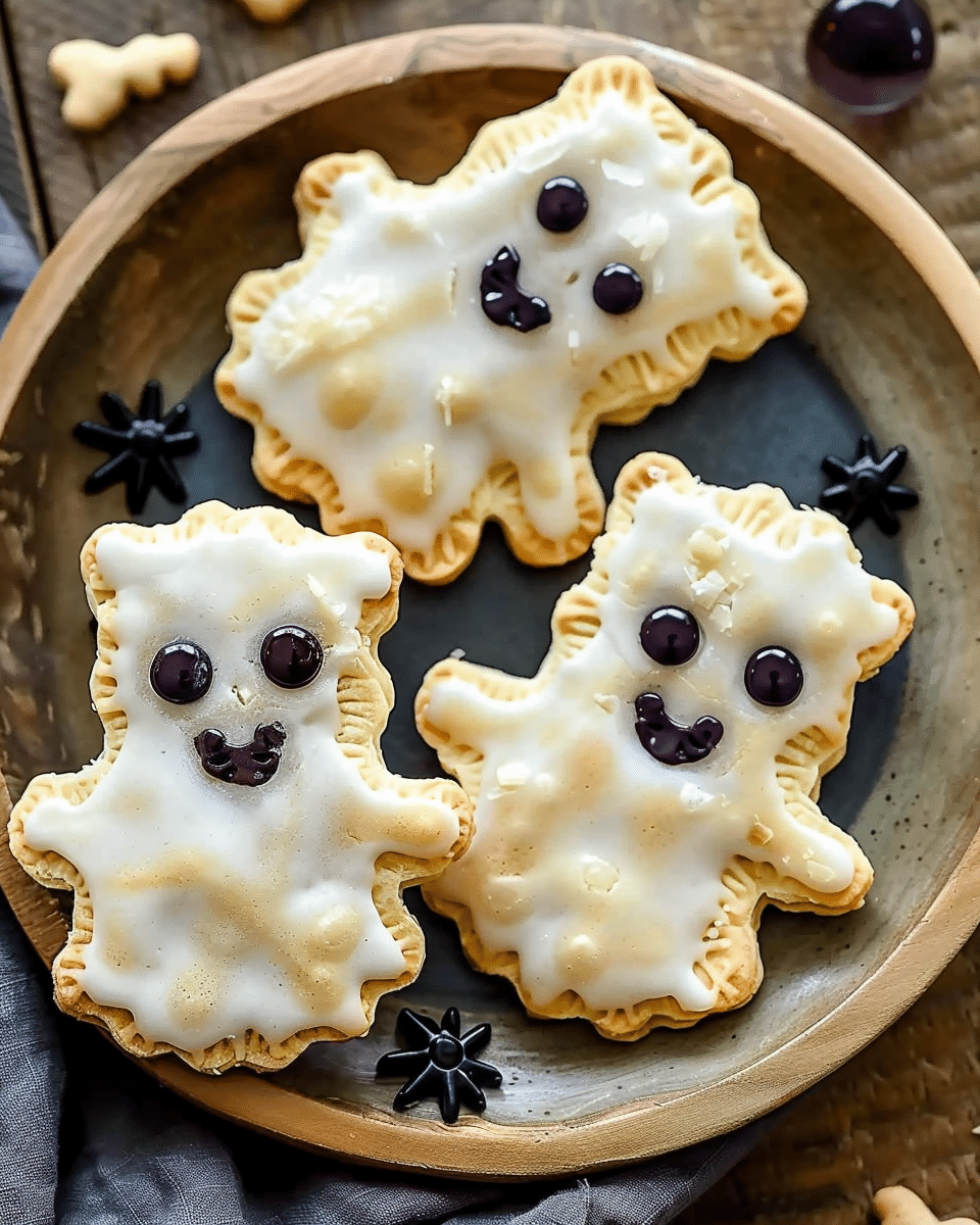 Spooky & Cute Ghost Pop Tarts: Easy Halloween Baking & Desserts