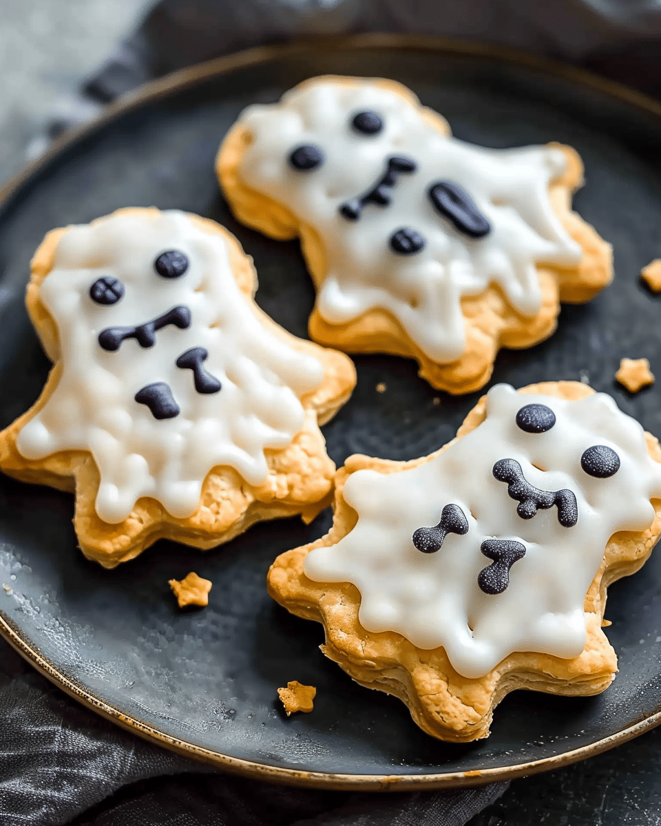 Spooky & Cute Ghost Pop Tarts: Easy Halloween Baking & Desserts