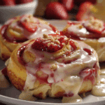 Strawberry Cheesecake Cinnabon Rolls Recipe