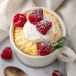 Tasty Keto Vanilla Mug Cake Recipe