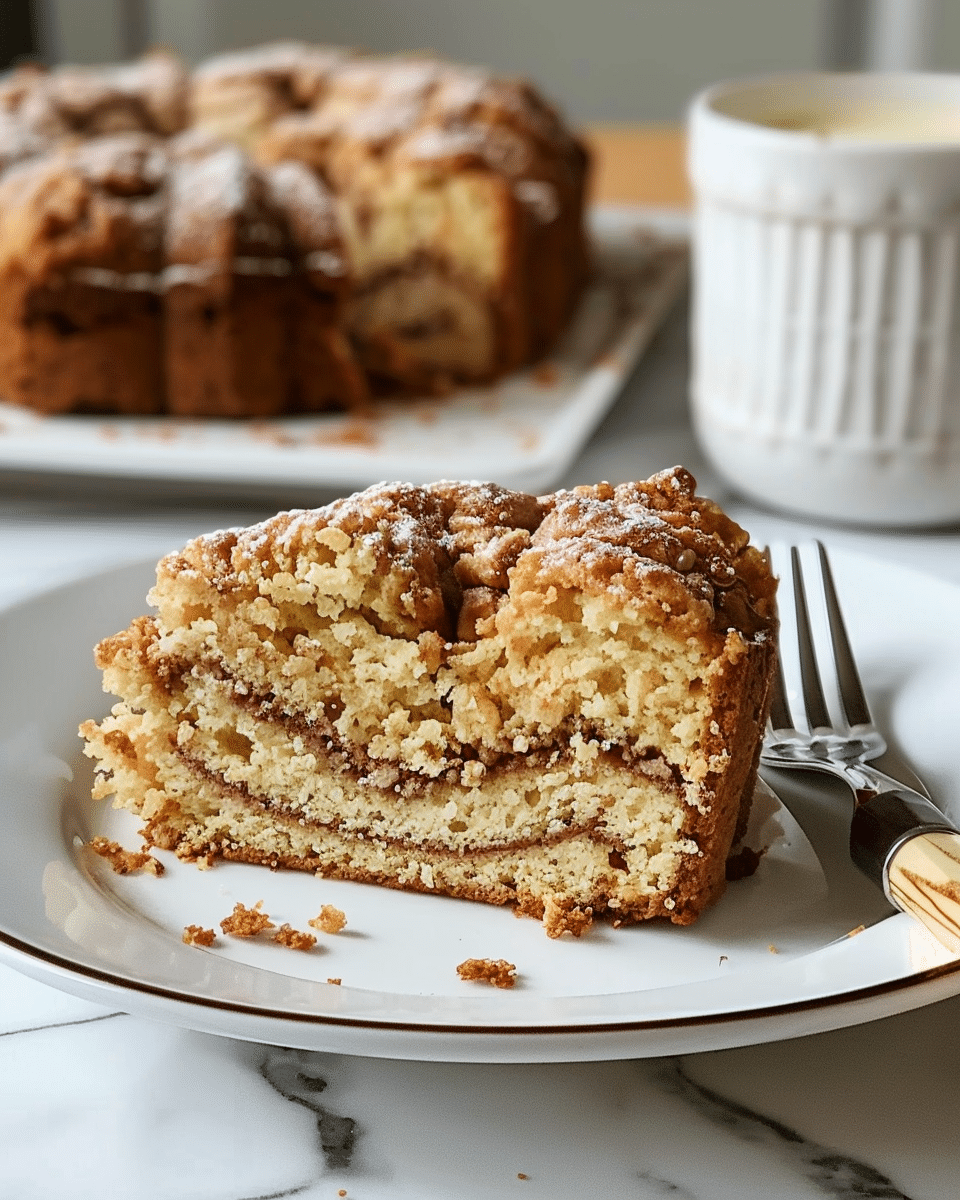 The Best Sourdough Discard Coffee Cake