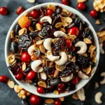 Deliciously Spooky Vampire Bite Trail Mix for Halloween Parties