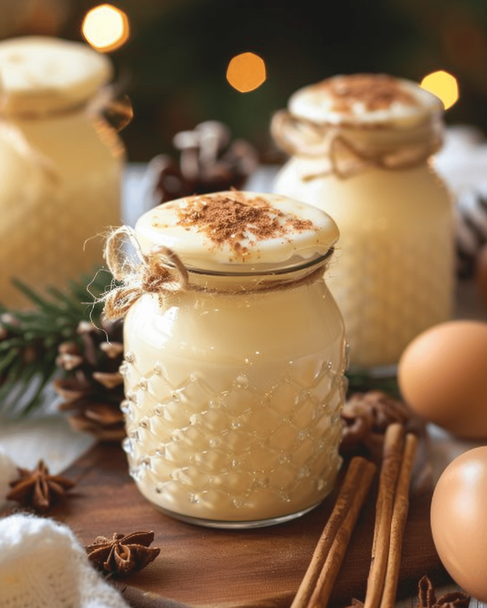 Creamy Eggnog Jam Recipe