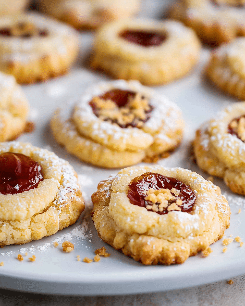 Air Fryer Thumbprint Cookie
