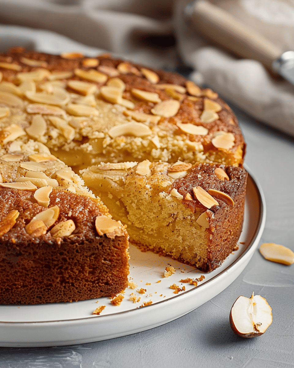 Apple Almond Cake