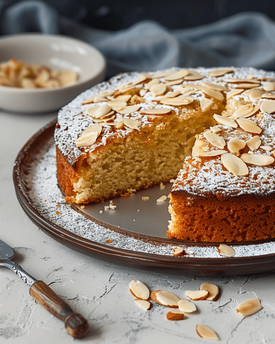 Apple Almond Cake