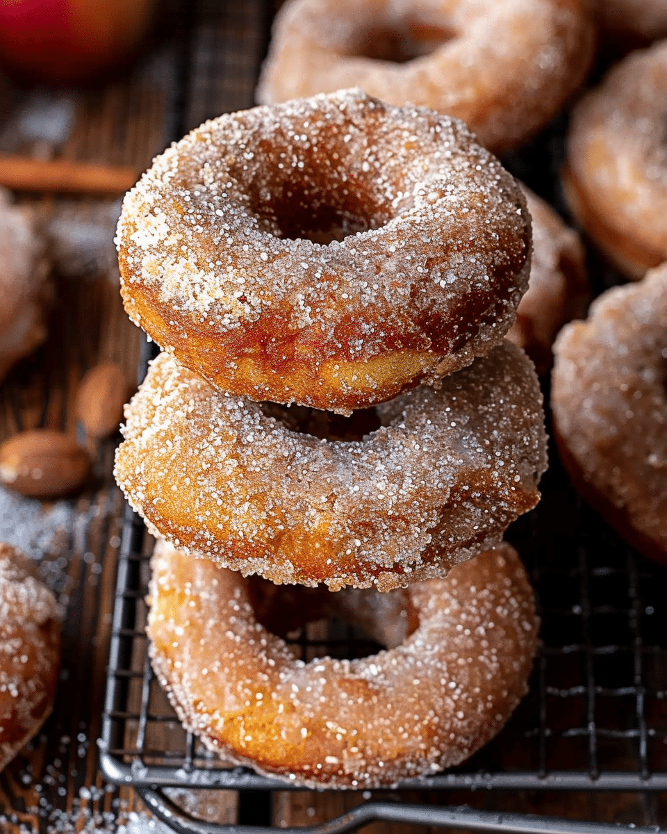 Baked Apple Donuts