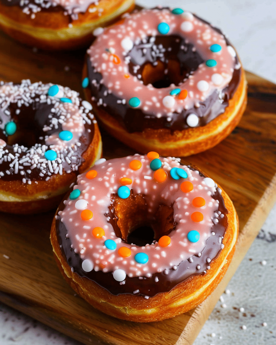 Chocolate Cake Mix Donuts Recipe