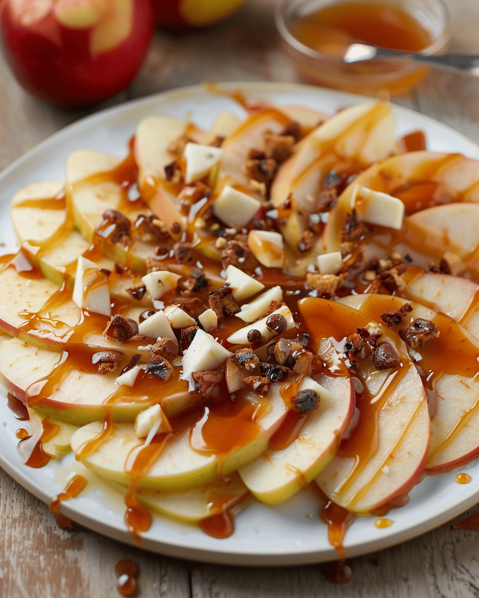 Caramel Apple Nachos