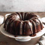 Chocolate Bundt Cake with Chocolate Ganache