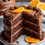 Chocolate Orange Cake with Zesty Chocolate Frosting
