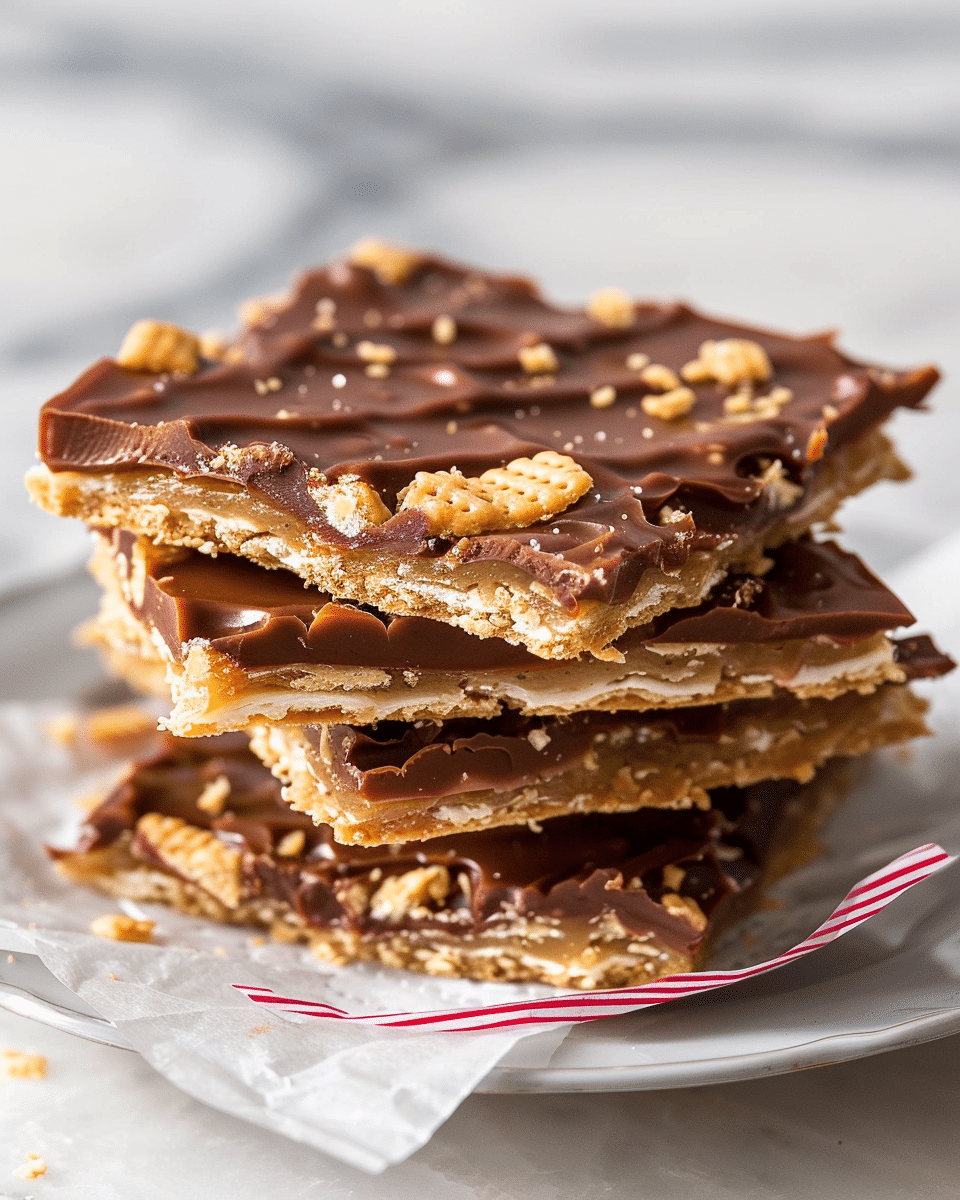 Christmas Crack – Saltine Cracker Toffee