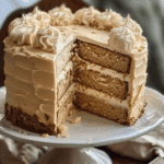 Creamy White Chocolate Mocha Cake Delight