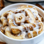 Crockpot Cinnamon Roll Casserole