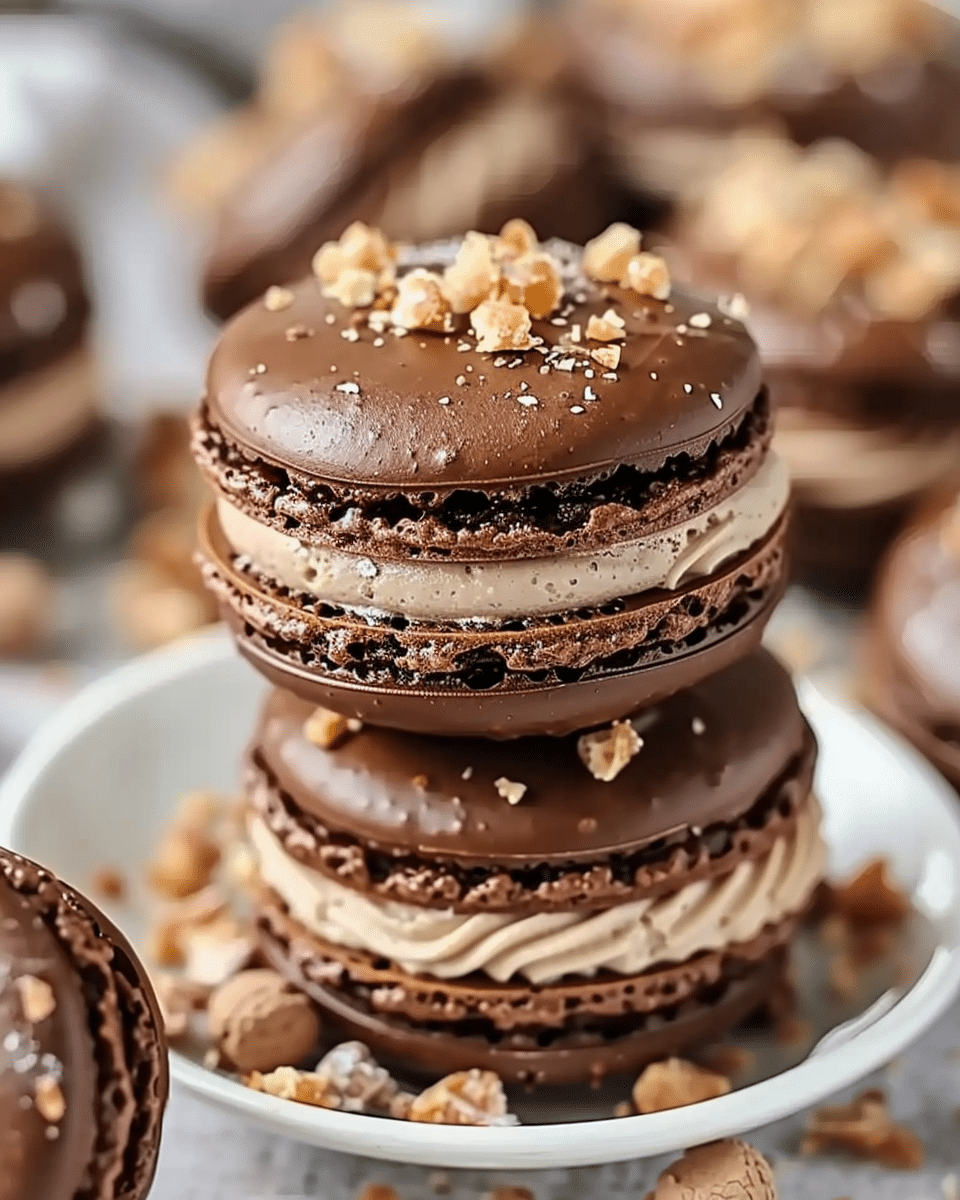 Ferrero Rocher Macaron Recipe