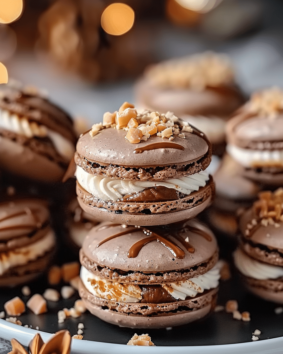 Ferrero Rocher Macaron Recipe