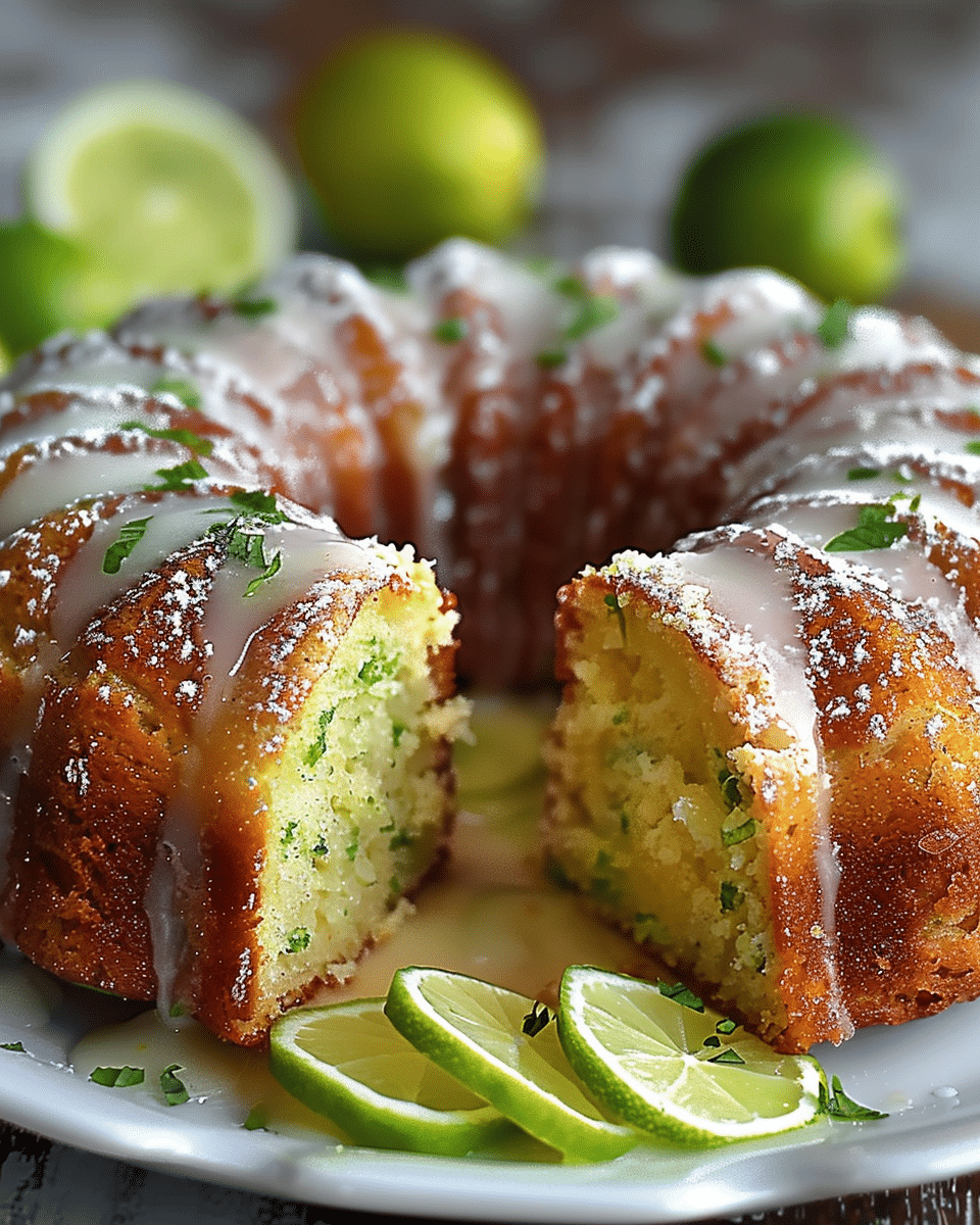 Key Lime Pound Cake