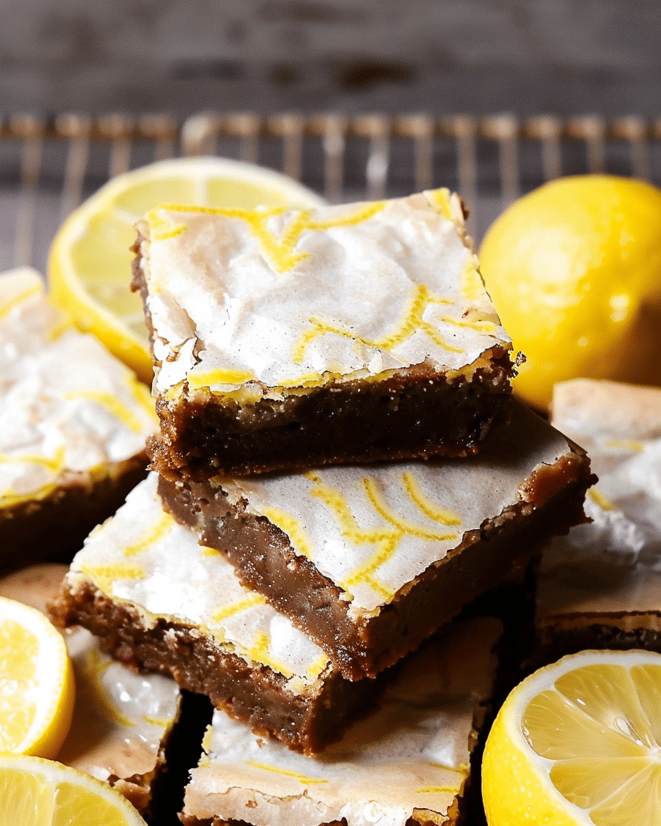 Lemon Brownies