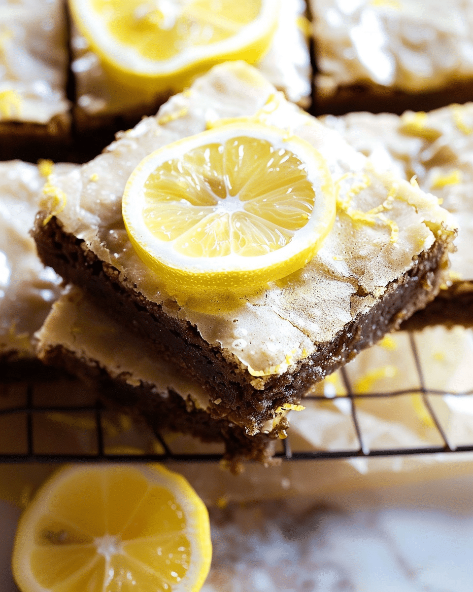 Lemon Brownies