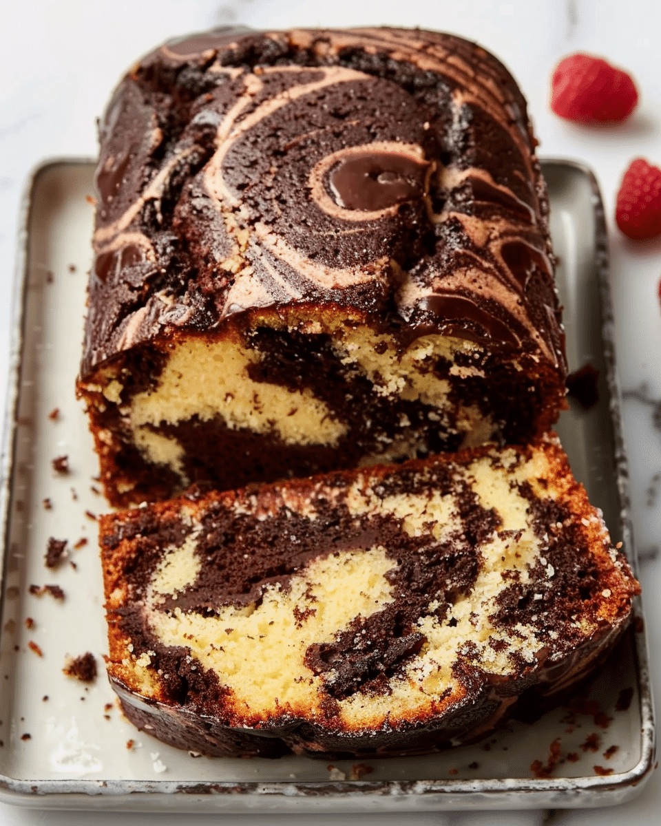 Marble Loaf Cake