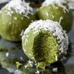 Matcha Coconut Balls
