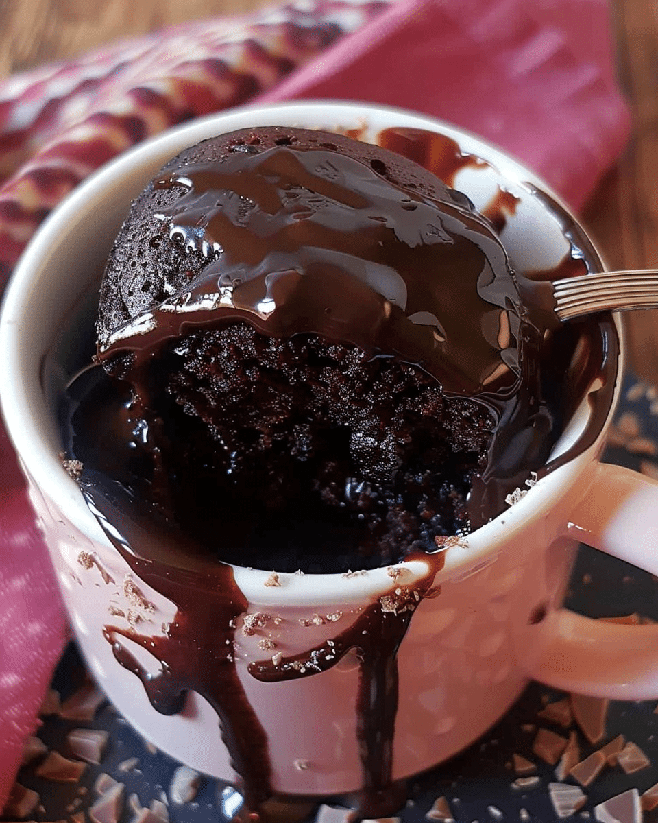 Microwave Chocolate Mug Cake