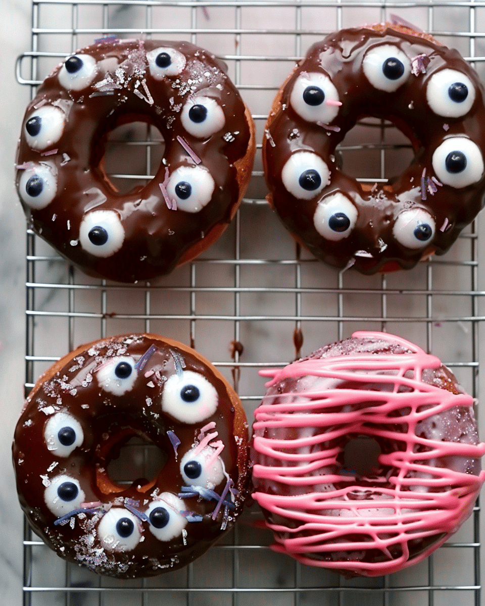 Monster Eye Donuts (5-ingredients)