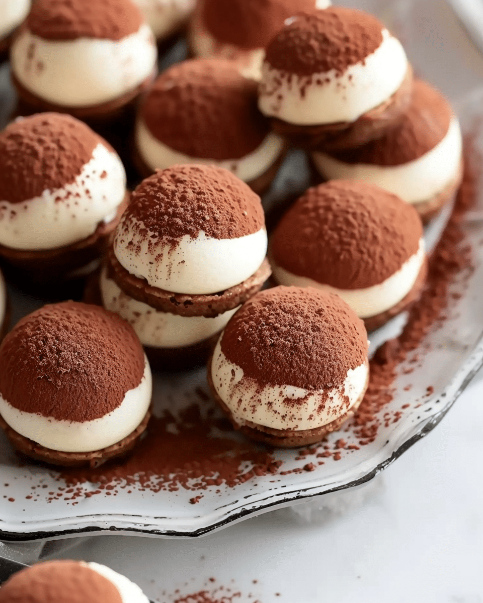 No-Bake Tiramisu Bites