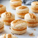 Pumpkin Cheesecake Macarons