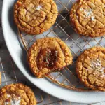 Pumpkin Miso Caramel Cookies