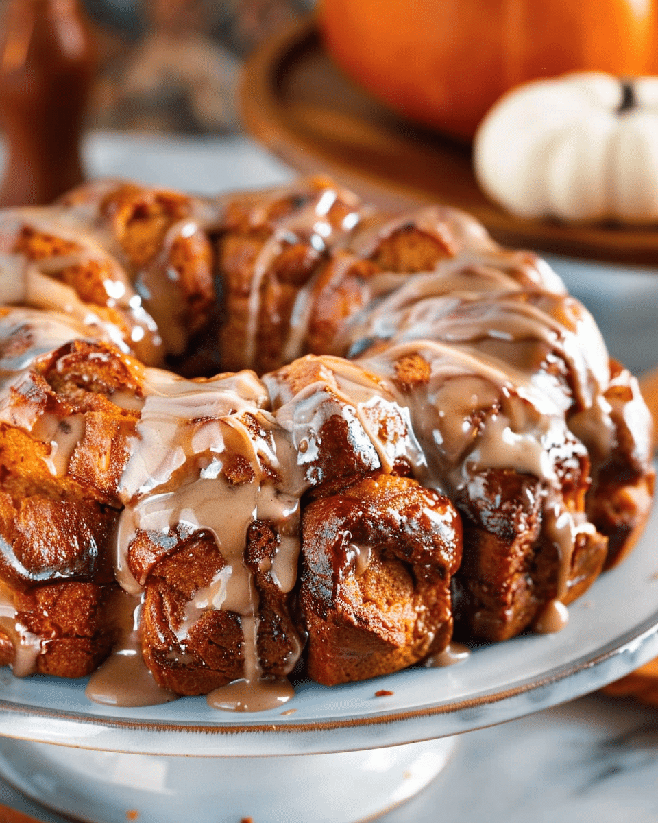 Pumpkin Spice Monkey Bread Recipe
