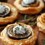 Savory Goat Cheese and Fig Puff Pastry Tarts to Impress Guests