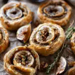 Simple Fig and Goat Cheese Pinwheels