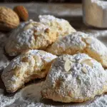 Soft Ricotta Almond Pillows