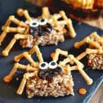 Spider Rice Krispie Treats