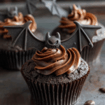 Spooky Bat Wing Cupcakes in 4 Easy Steps
