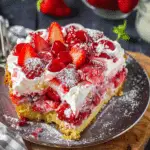 Strawberry Earthquake Cake Recipe
