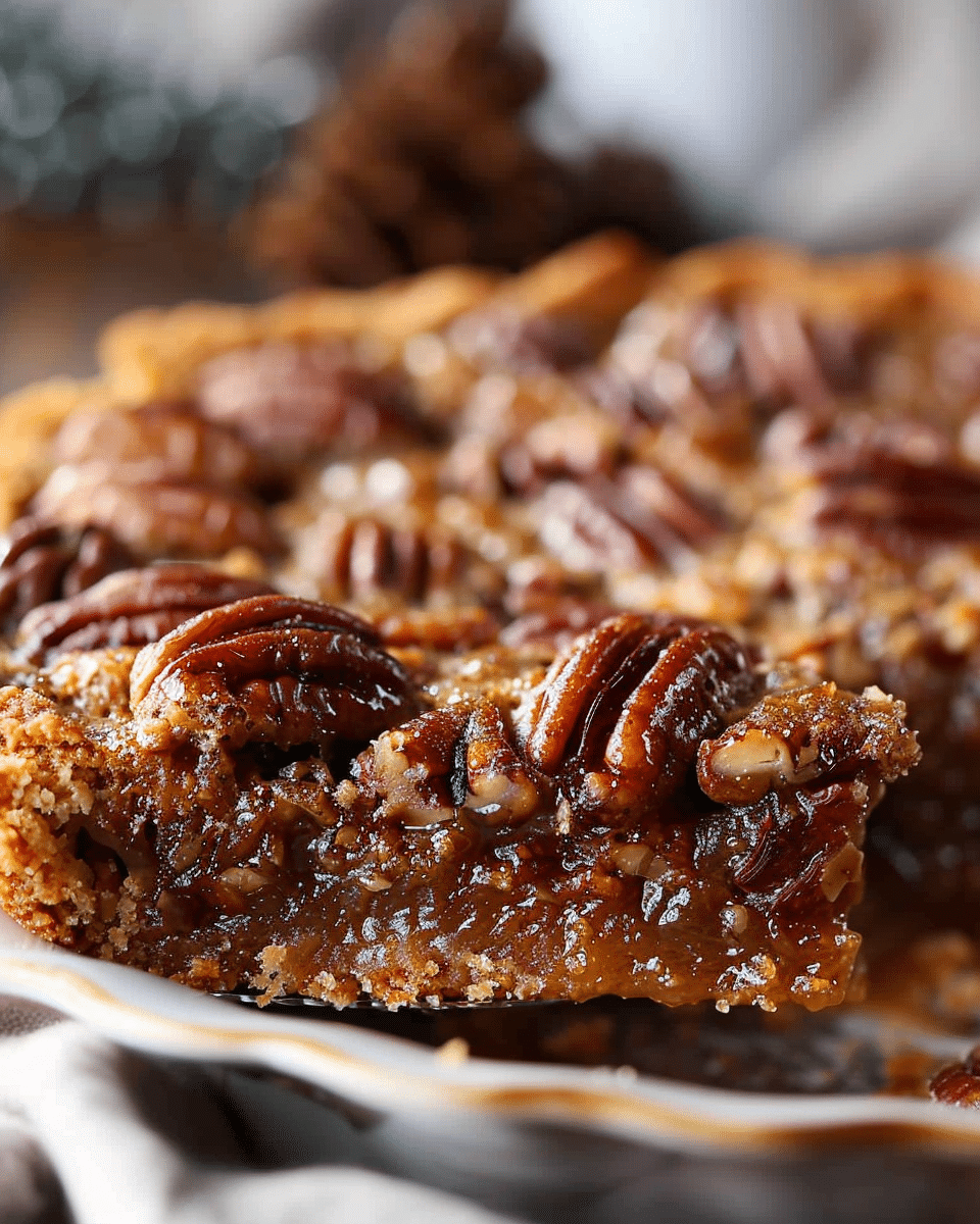 Pecan Pie Dump Cake
