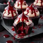 Vampire Bite Halloween Cupcakes: A Spooky Delight with a Deliciously Sinister Twist