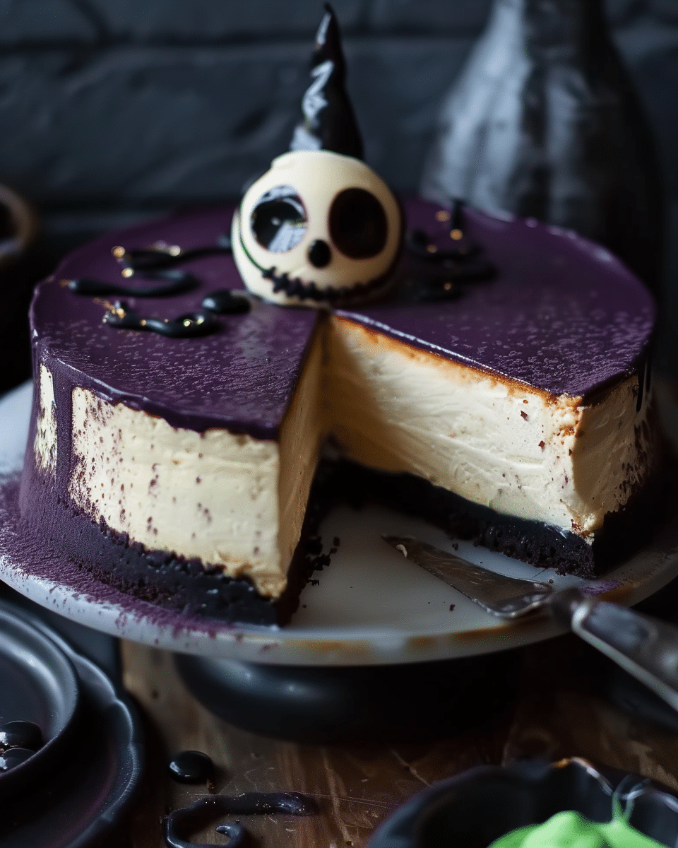 Witch Cauldron Cheesecake
